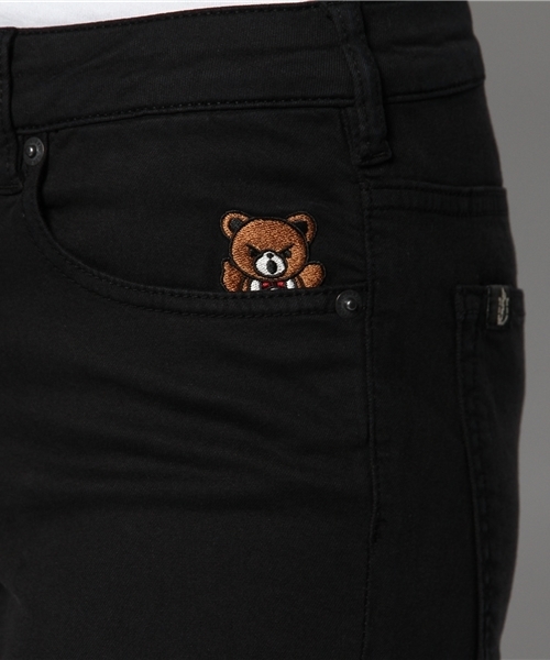 HYSTERIC GLAMOUR（ヒステリックグラマー）の「HYSTERIC BEAR刺繍 スリムPT（その他パンツ・レディース・ホワイト/イエロー/ブルー/ブラック・XX-SMALL/X-SMALL/SMALL/MEDIUM）」の8枚目の写真
