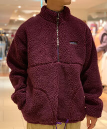 THOUSAND MILE | 【THOUSAND MILE/サウザンドマイル】WAVE BOA JACKET ボア ハーフジップ プルオーバー ビッグシルエット(その他アウター)