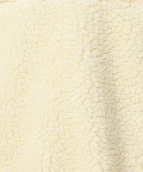 THOUSAND MILE(サウザンドマイル)の「【THOUSAND MILE/サウザンドマイル】WAVE BOA JACKET ボア ハーフジップ プルオーバー ビッグシルエット(その他アウター・メンズ・ホワイト/パープル・M/L)」の6枚目の写真