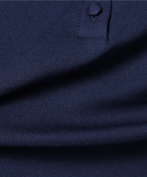 Kastane（カスタネ）の「【Kastane】BACKクロスタンク（シャツ/ブラウス・レディース・ホワイト/ネイビー・FREE）」の12枚目の写真