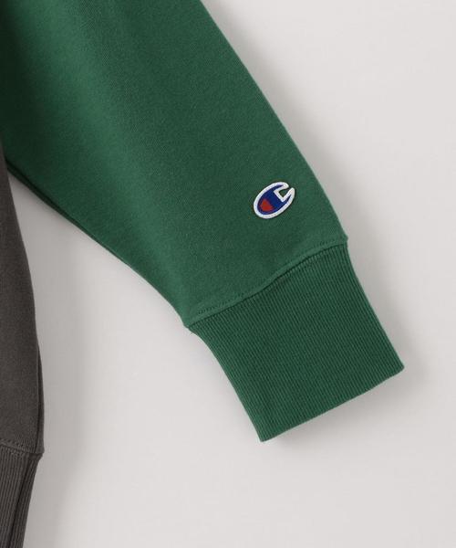 Champion(チャンピオン)の「◆【ジュニア】〔別注〕CHAMPION(チャンピオン)ロゴ スウェット/ クレイジーパターン(スウェット・キッズ・ダークグレー/オフホワイト/ベージュ・150cm/160cm/140cm)」の6枚目の写真