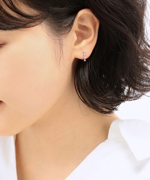 Jouete（ジュエッテ）の「イヤリング ジルコニア（イヤリング・レディース・イエローゴールド/プラチナム・FREE）」の6枚目の写真