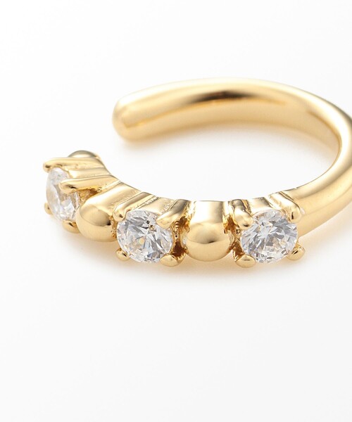 Jouete（ジュエッテ）の「イヤリング ジルコニア（イヤリング・レディース・イエローゴールド/プラチナム・FREE）」の8枚目の写真