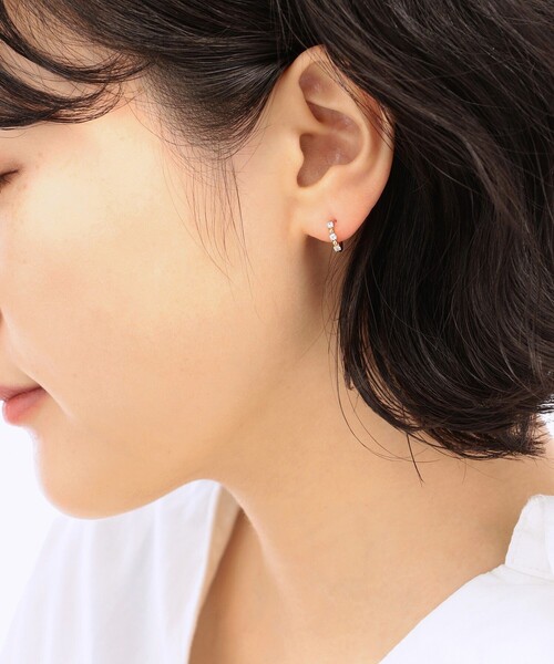 Jouete（ジュエッテ）の「イヤリング ジルコニア（イヤリング・レディース・イエローゴールド/プラチナム・FREE）」の10枚目の写真