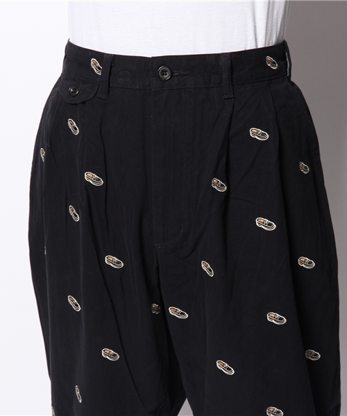 BEAMS PLUS(ビームスプラス)の「◎BEAMS PLUS / エンブロイダリー ワイド チノ(チノパンツ・メンズ・ネイビー・MEDIUM/SMALL/X-LARGE/LARGE)」の11枚目の写真