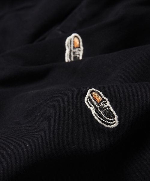 BEAMS PLUS(ビームスプラス)の「◎BEAMS PLUS / エンブロイダリー ワイド チノ(チノパンツ・メンズ・ネイビー・MEDIUM/SMALL/X-LARGE/LARGE)」の7枚目の写真