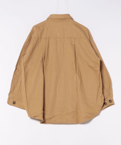 セール】カツラギビッグシルエットCPOシャツジャケット（シャツ