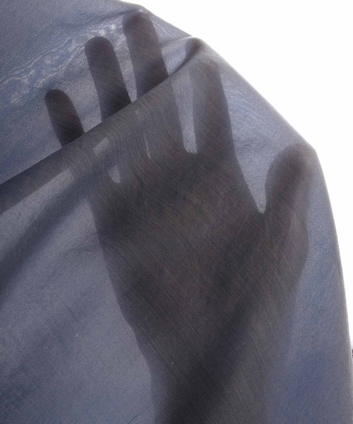 GLOVE HOUSE（グローブハウス）の「国産シャンブレー半袖ボタンダウンシャツ（シャツ/ブラウス・メンズ・ブルー/ブラウン/パープル/サックスブルー・LL/L/M）」の6枚目の写真