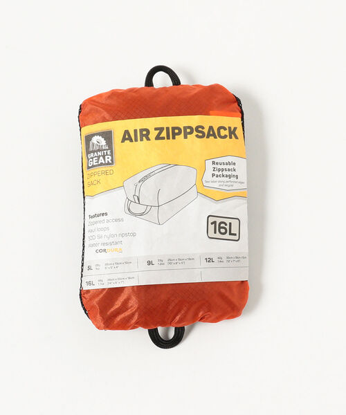 bpr BEAMS（ビーピーアール ビームス ）の「GRANITE GEAR / AIR ZIPSACK M（16L）（アウトドアグッズ・メンズ・ブルー・ONE SIZE）」の9枚目の写真