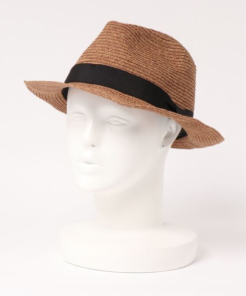 polcadot（ポルカドット）の「【Ruben】BLADE HAT/ブレード 中折れ・手洗いOK（ハット・レディース・ブラウン/ベージュ/グレー・FREE）」の13枚目の写真