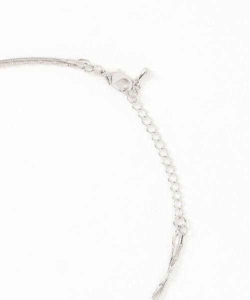 WEGO(ウィゴー)の「WEGO/ストーン2連ネックレス(ネックレス・レディース・ゴールド/シルバー・FREE)」の3枚目の写真