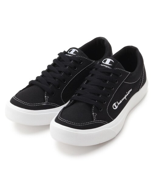 Champion（チャンピオン）の「Champion ジャムコートライト キャンバススニーカー（スニーカー・レディース・オフホワイト/ブラック・35/45）」の3枚目の写真