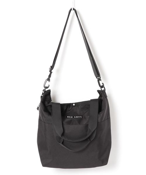 BEN DAVIS(ベンデイビス)の「《BEN DAVIS》TRAVEL TOTE L(トートバッグ・メンズ・ブラック×ブラック/ブラック×レッド/ブラック×パープル・FREE)」の10枚目の写真