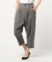 Samansa Mos2 | 千鳥格子柄サルエルパンツ(その他パンツ)