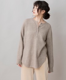 Munich | ラクーンウールサーマルニットラウンドヘムプルオーバー(ニット/セーター)