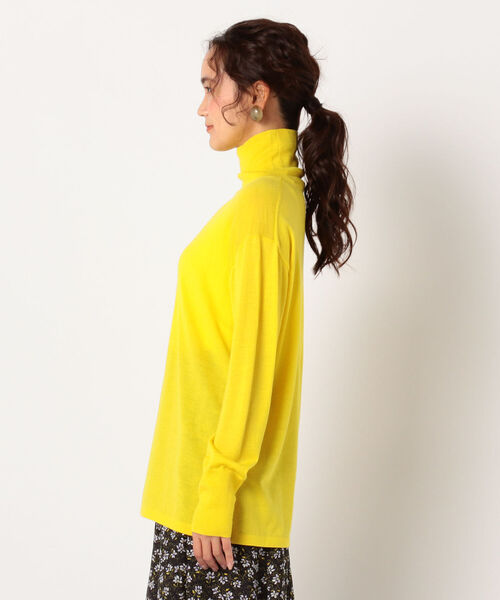 NOLLEY’S(ノーリーズ)の「ピリング防止ウールプルオーバーニット(ニット/セーター・レディース・ブラック/オフホワイト/イエロー/ピンク/ベージュ・38)」の13枚目の写真