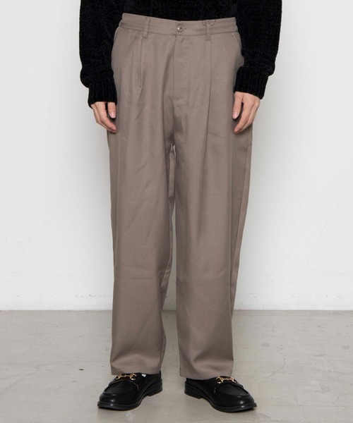 WEGO（ウィゴー）の「WEGO/ポリツイルバルーンワイドパンツ（スラックス・メンズ・ブラック/ベージュ系その他/ブルー系その他・MEDIUM/LARGE）」の10枚目の写真
