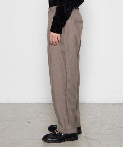 WEGO（ウィゴー）の「WEGO/ポリツイルバルーンワイドパンツ（スラックス・メンズ・ブラック/ベージュ系その他/ブルー系その他・MEDIUM/LARGE）」の9枚目の写真
