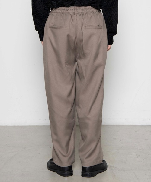WEGO（ウィゴー）の「WEGO/ポリツイルバルーンワイドパンツ（スラックス・メンズ・ブラック/ベージュ系その他/ブルー系その他・MEDIUM/LARGE）」の8枚目の写真