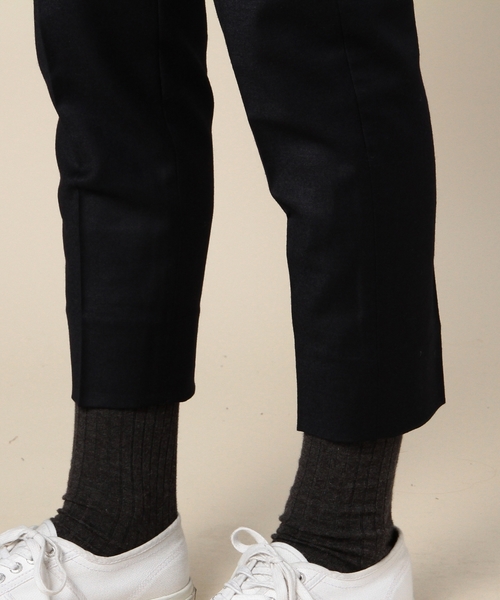 BEAUTY&YOUTH UNITED ARROWS（ビューティーアンドユースユナイテッドアローズ）の「BY サキソニー ノープリーツ パンツ ◆（その他パンツ・メンズ・ベージュ/オフホワイト/ネイビー・SMALL/X-LARGE/LARGE/MEDIUM）」の12枚目の写真