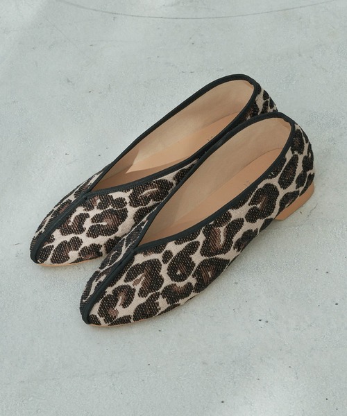 ROPE' PICNIC（ロペピクニック）の「センターパイピングチャイナシューズ（その他シューズ・レディース・ダークブラウン/ベージュ・24.5cm/24.0cm/23.5cm/23.0cm）」の4枚目の写真