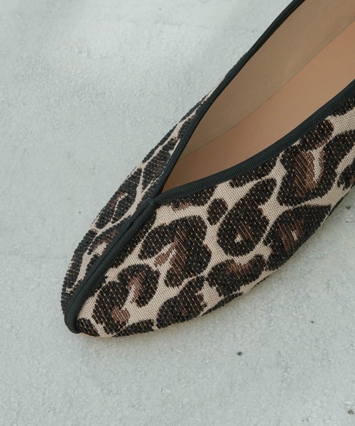 ROPE' PICNIC（ロペピクニック）の「センターパイピングチャイナシューズ（その他シューズ・レディース・ダークブラウン/ベージュ・24.5cm/24.0cm/23.5cm/23.0cm）」の7枚目の写真