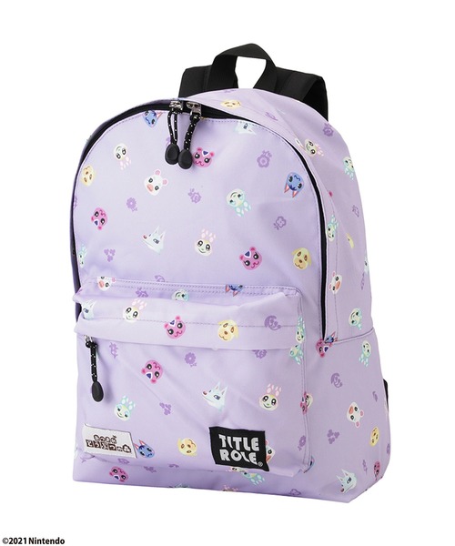 Mac-House(マックハウス)の「あつまれどうぶつの森 スタートライフジュニアデイパック(バックパック/リュック・キッズ・グリーン/ピンク/パープル・フリー)」の3枚目の写真