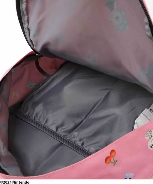 Mac-House(マックハウス)の「あつまれどうぶつの森 スタートライフジュニアデイパック(バックパック/リュック・キッズ・グリーン/ピンク/パープル・フリー)」の9枚目の写真