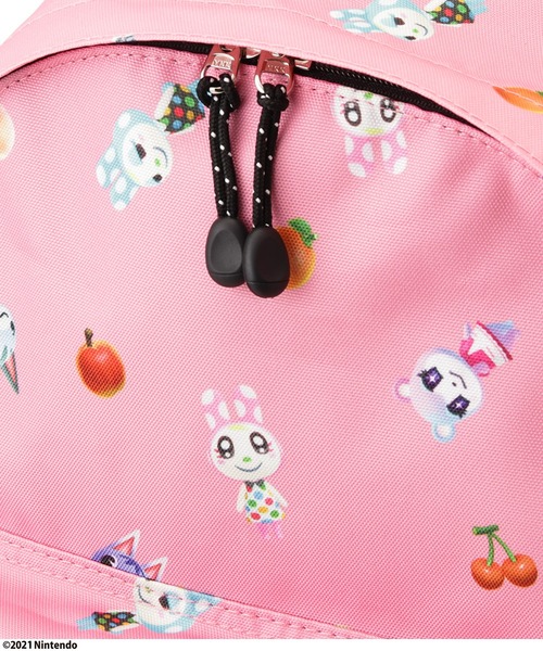 Mac-House(マックハウス)の「あつまれどうぶつの森 スタートライフジュニアデイパック(バックパック/リュック・キッズ・グリーン/ピンク/パープル・フリー)」の14枚目の写真