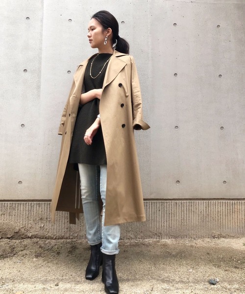 DRESSLAVE（ドレスレイブ）の「B7 / Twill stretch trench coat