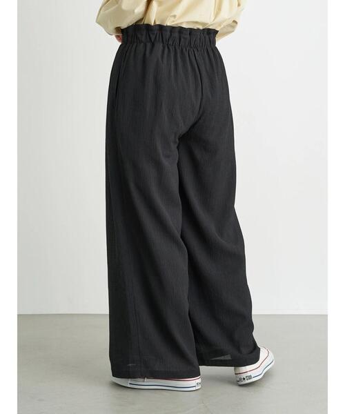 earth music&ecology（アースミュージックアンドエコロジー）の「ジャカードワイドパンツ ＊（その他パンツ・レディース・ブラック/ベージュ/ホワイト系その他2・FREE）」の10枚目の写真