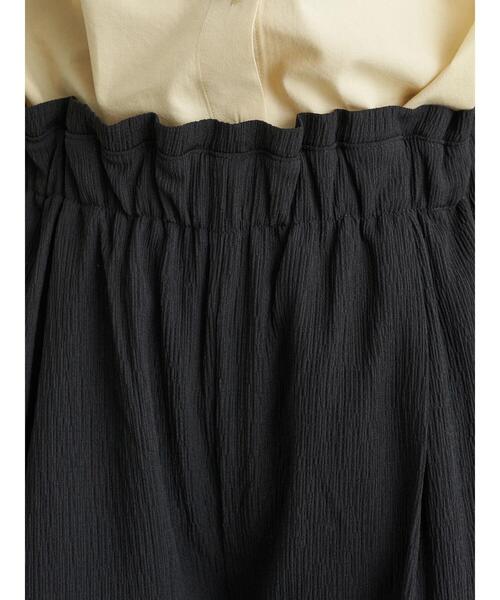 earth music&ecology（アースミュージックアンドエコロジー）の「ジャカードワイドパンツ ＊（その他パンツ・レディース・ブラック/ベージュ/ホワイト系その他2・FREE）」の11枚目の写真