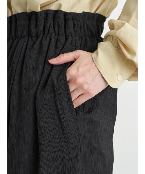 earth music&ecology（アースミュージックアンドエコロジー）の「ジャカードワイドパンツ ＊（その他パンツ・レディース・ブラック/ベージュ/ホワイト系その他2・FREE）」の12枚目の写真