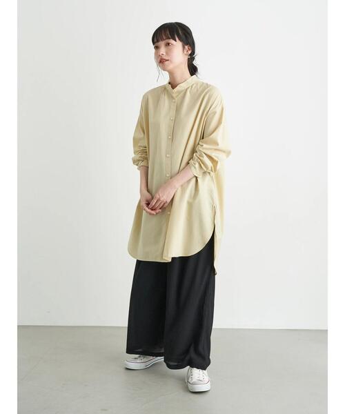 earth music&ecology（アースミュージックアンドエコロジー）の「ジャカードワイドパンツ ＊（その他パンツ・レディース・ブラック/ベージュ/ホワイト系その他2・FREE）」の15枚目の写真