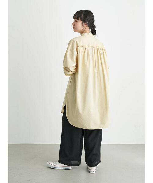 earth music&ecology（アースミュージックアンドエコロジー）の「ジャカードワイドパンツ ＊（その他パンツ・レディース・ブラック/ベージュ/ホワイト系その他2・FREE）」の17枚目の写真