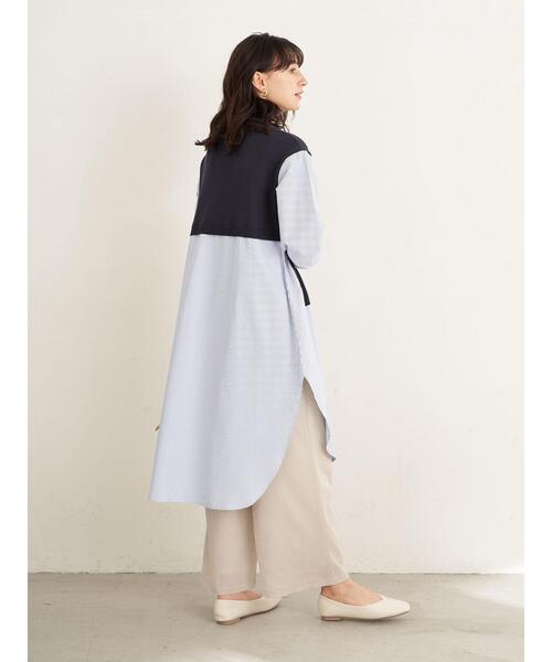 earth music&ecology（アースミュージックアンドエコロジー）の「ジャカードワイドパンツ ＊（その他パンツ・レディース・ブラック/ベージュ/ホワイト系その他2・FREE）」の22枚目の写真