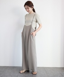 AMERICAN HOLIC | サロペット風ワイドパンツ(その他パンツ)