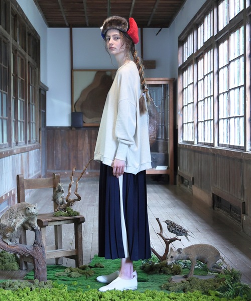 bedsidedrama（ベットサイドドラマ）の「2021秋冬 Color Fur Rosian Cap（キャップ・レディース・ブラック/ベージュ・1）」の5枚目の写真