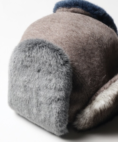 bedsidedrama（ベットサイドドラマ）の「2021秋冬 Color Fur Rosian Cap（キャップ・レディース・ブラック/ベージュ・1）」の13枚目の写真