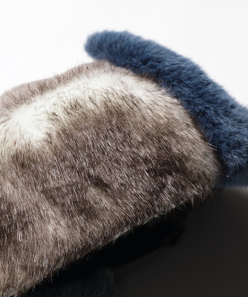 bedsidedrama（ベットサイドドラマ）の「2021秋冬 Color Fur Rosian Cap（キャップ・レディース・ブラック/ベージュ・1）」の8枚目の写真