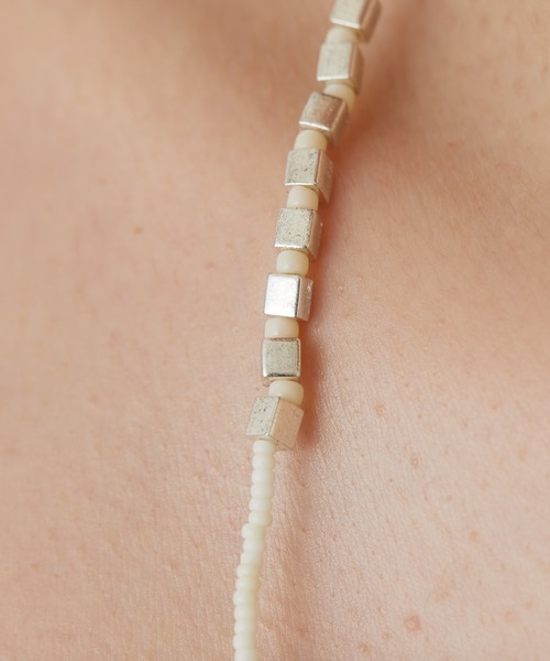 GALLARDAGALANTE（ガリャルダガランテ）の「ミックスパールマルチネックレス【オンラインストア限定商品】（ネックレス・レディース・シルバー・FREE）」の11枚目の写真