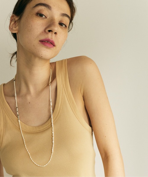 GALLARDAGALANTE（ガリャルダガランテ）の「ミックスパールマルチネックレス【オンラインストア限定商品】（ネックレス・レディース・シルバー・FREE）」の4枚目の写真