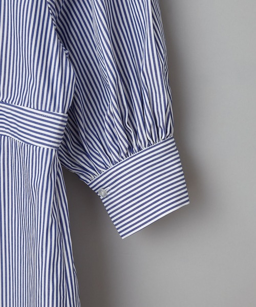 CIAOPANIC（チャオパニック）の「袖ボリュームチュニック/ボリューム袖（シャツ/ブラウス・レディース・オフホワイト/グリーン/ネイビー・FREE）」の8枚目の写真