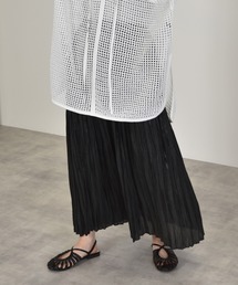 w closet | シャイニーサテンワッシャー加工スカート(スカート)