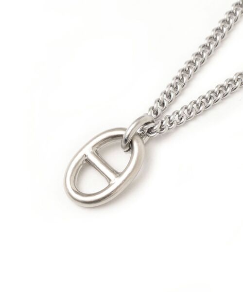 SHIPS any（シップス エニィ）の「SHIPS any:チャーム ネックレス◇（ネックレス・メンズ・ホワイト/ライトホワイト/ストーン/ホワイト系・ONE SIZE）」の8枚目の写真