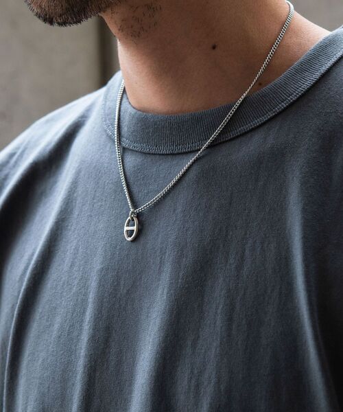 SHIPS any（シップス エニィ）の「SHIPS any:チャーム ネックレス◇（ネックレス・メンズ・ホワイト/ライトホワイト/ストーン/ホワイト系・ONE SIZE）」の11枚目の写真