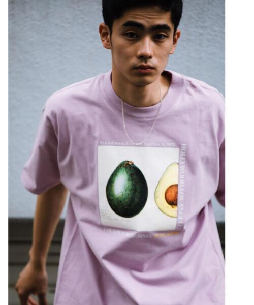 green label relaxing（グリーンレーベルリラクシング）の「OLT【 WEB限定 】[ GLR/ -or ] USDA アート カラー イラスト 無地 タイダイ柄 Tシャツ（Tシャツ/カットソー・メンズ・ホワイト/パープル/グレー/ライム・S/M/L）」の20枚目の写真