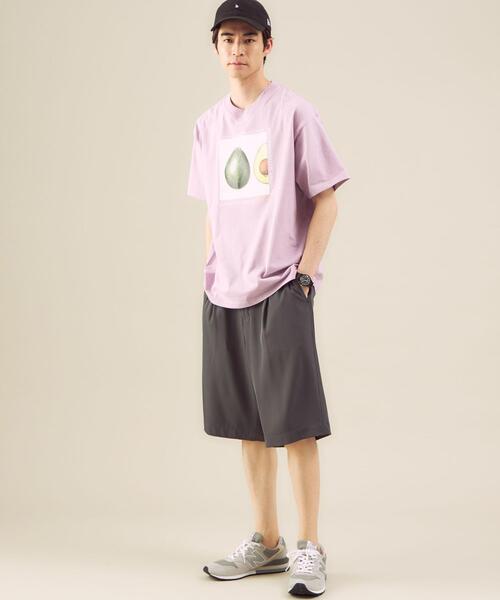 green label relaxing（グリーンレーベルリラクシング）の「OLT【 WEB限定 】[ GLR/ -or ] USDA アート カラー イラスト 無地 タイダイ柄 Tシャツ（Tシャツ/カットソー・メンズ・ホワイト/パープル/グレー/ライム・S/M/L）」の7枚目の写真