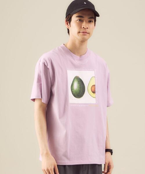 green label relaxing（グリーンレーベルリラクシング）の「OLT【 WEB限定 】[ GLR/ -or ] USDA アート カラー イラスト 無地 タイダイ柄 Tシャツ（Tシャツ/カットソー・メンズ・ホワイト/パープル/グレー/ライム・S/M/L）」の10枚目の写真