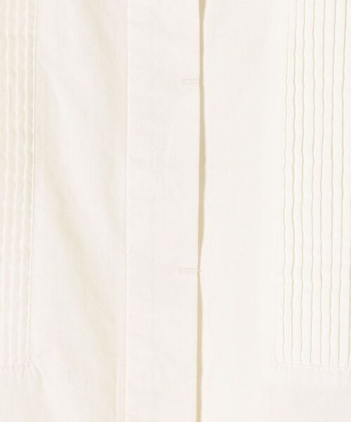 SHIPS any（シップス エニィ）の「SHIPS any: ピンタック ロングシャツ〈ウォッシャブル〉（シャツ/ブラウス・レディース・ホワイト/ブラック/ブラウン・ONE SIZE）」の5枚目の写真